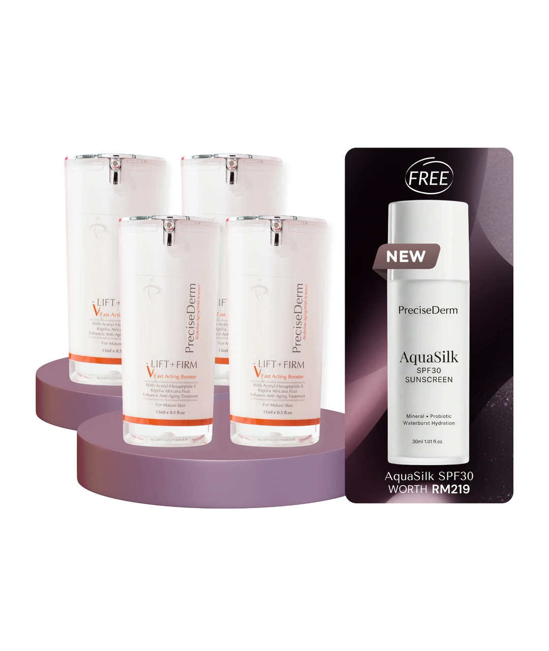 PreciseDerm Lift + Firm Fast Acting Booster Set